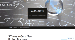 Desktop Screenshot of janaaxline.com